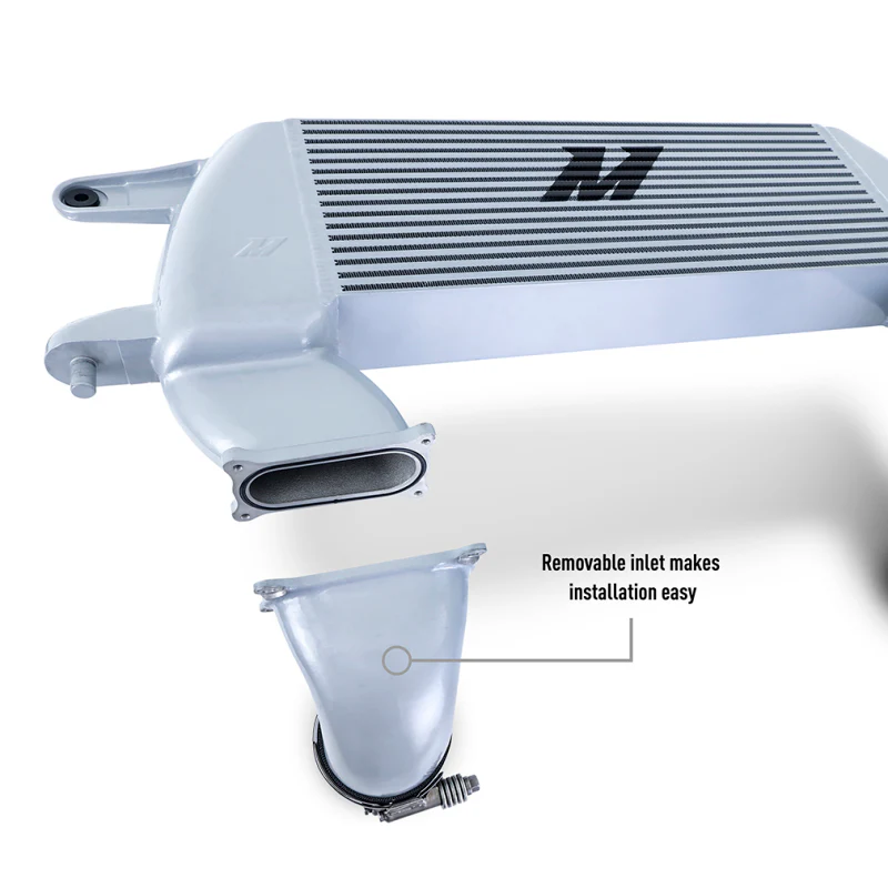 Mishimoto 21+ Ford Bronco 2.7L High Mount INT Kit BK Pipes SL Core - Image 10