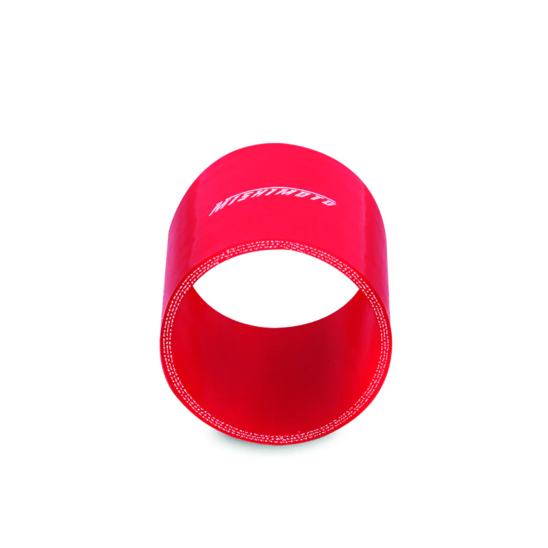 Mishimoto 3.0 Inch Red Straight Coupler - Image 5