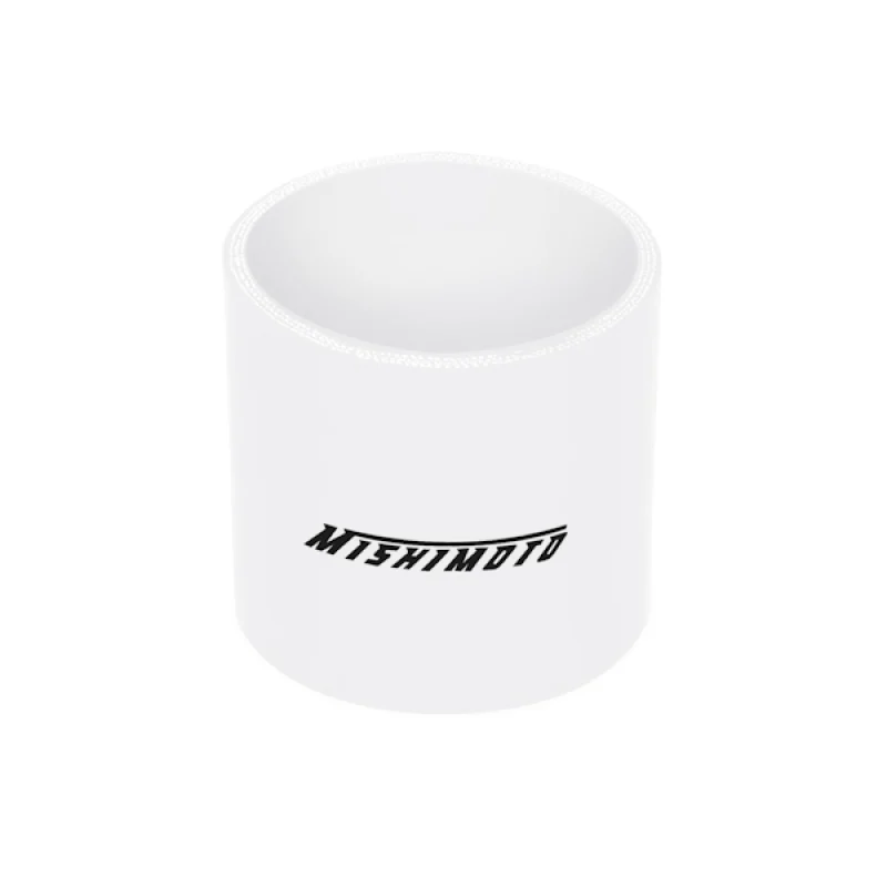 Mishimoto 3.0in. Straight Coupler White - Image 2