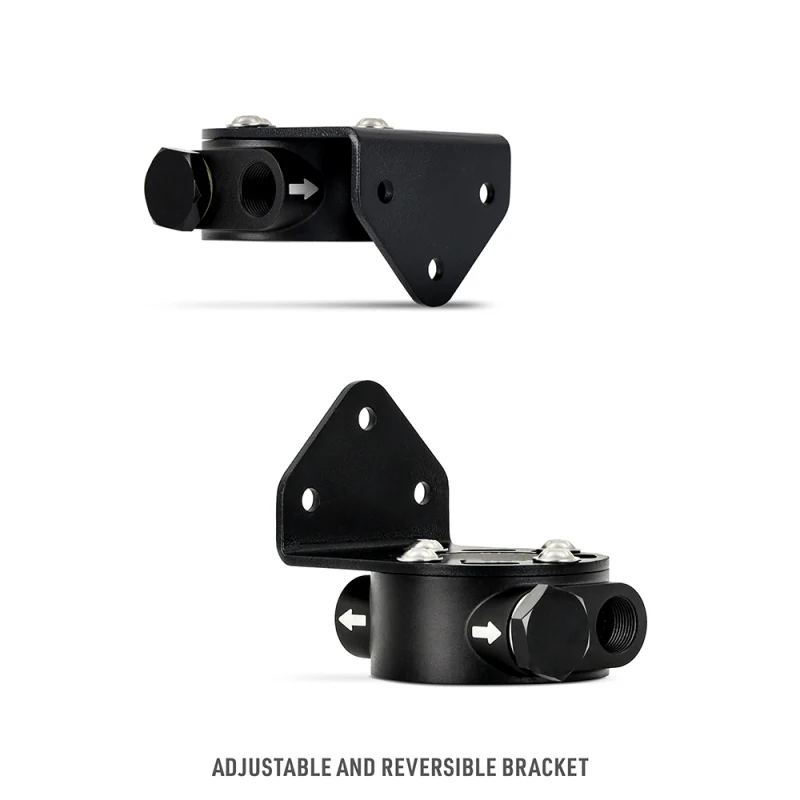 Mishimoto 3/4 - 16 Thread Remote Oil Filter Mount - Black - Image 7