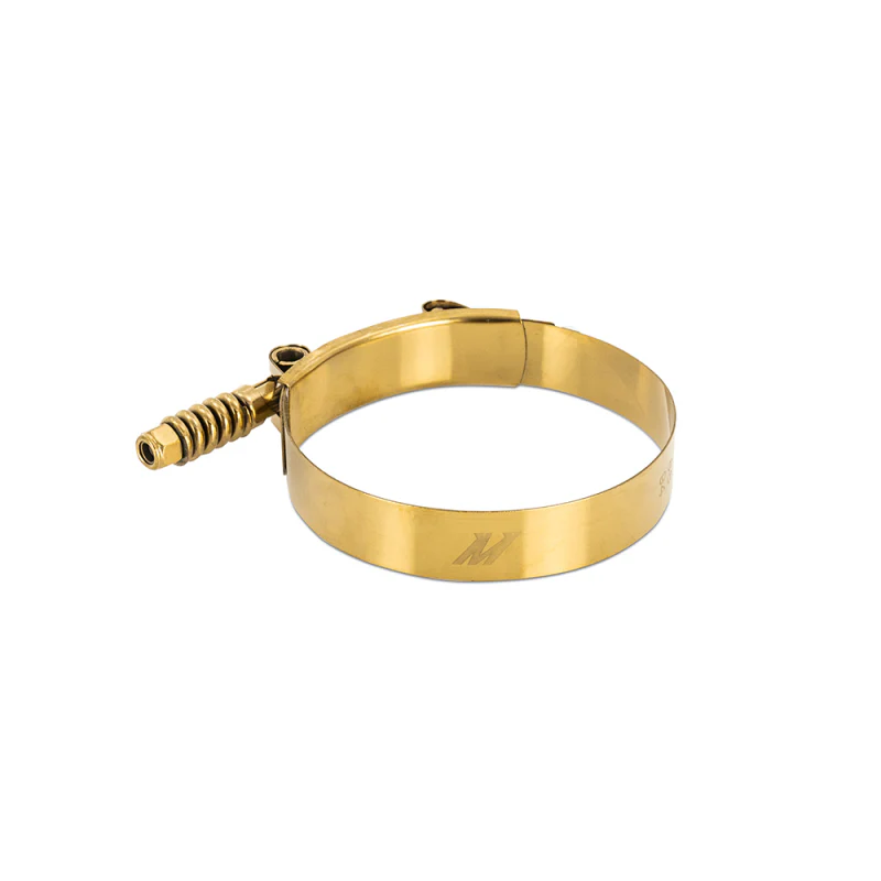 Mishimoto 3 Inch Stainless Steel Constant Tension T-Bolt Clamp - Gold - Image 2