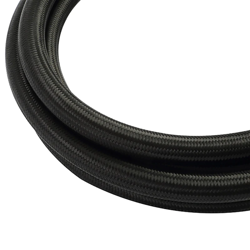 Mishimoto 6Ft Stainless Steel Braided Hose w/ -10AN Fittings - Black - Image 2