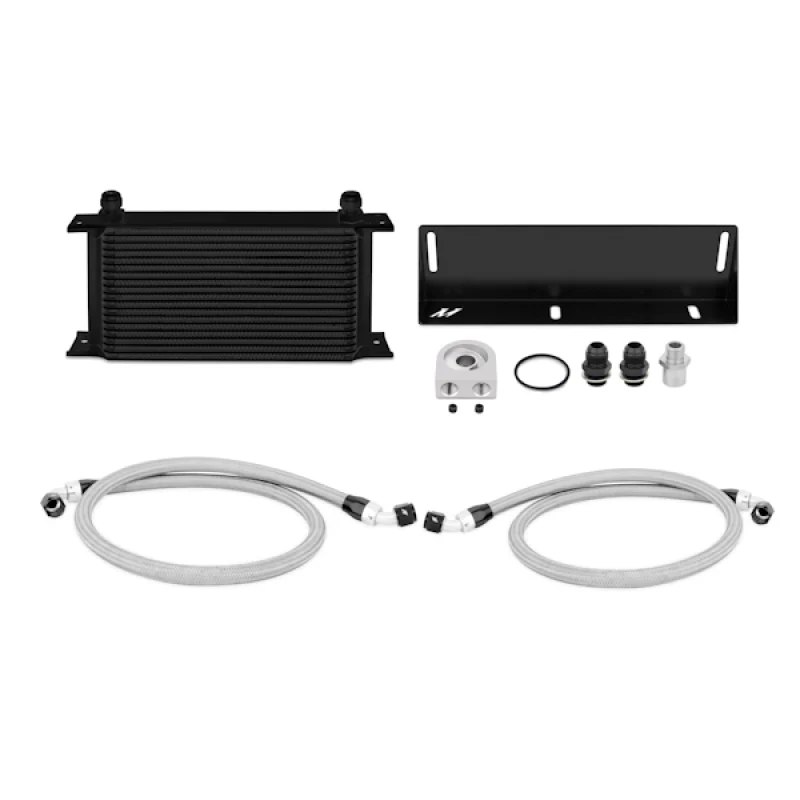 Mishimoto 79-93 Ford Mustang 5.0L Oil Cooler Kit - Black - Image 2