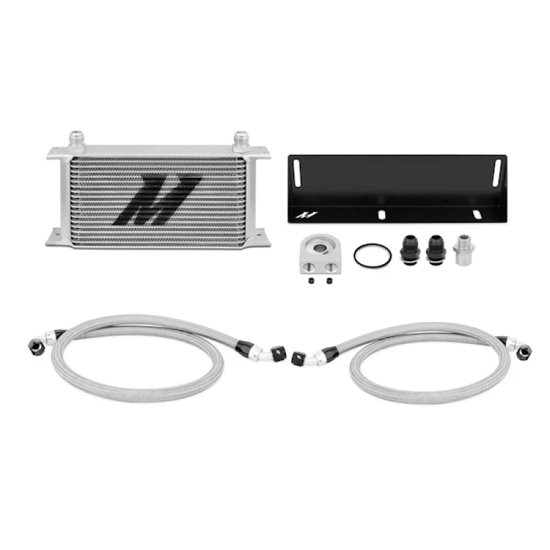 Mishimoto 79-93 Ford Mustang 5.0L Oil Cooler Kit - Silver - Image 2