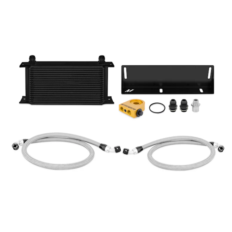 Mishimoto 79-93 Ford Mustang 5.0L Oil Cooler Kit - Silver - Image 5