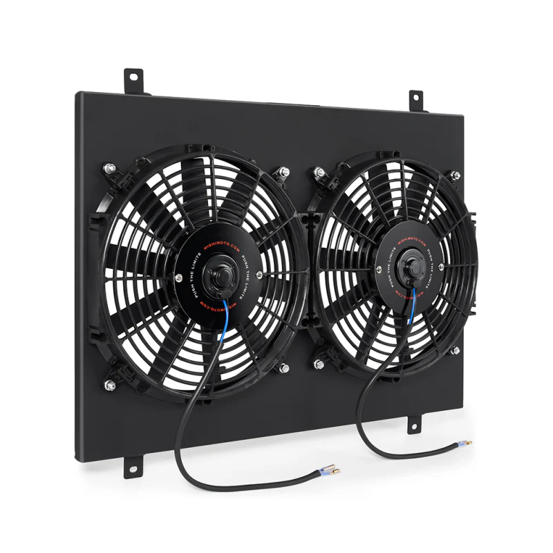 Mishimoto 79-93 Ford Mustang Aluminum Fan Shroud Black - Image 3