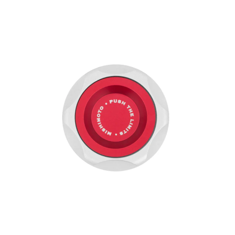 Mishimoto 87-01 Ford Mustang Oil Filler Cap - Red - Image 3