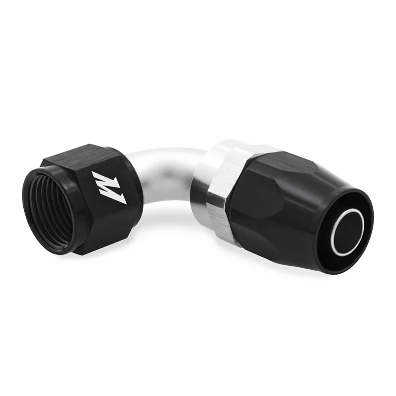 Mishimoto Aluminum -4AN 90 Degree Fitting - Black - Image 2