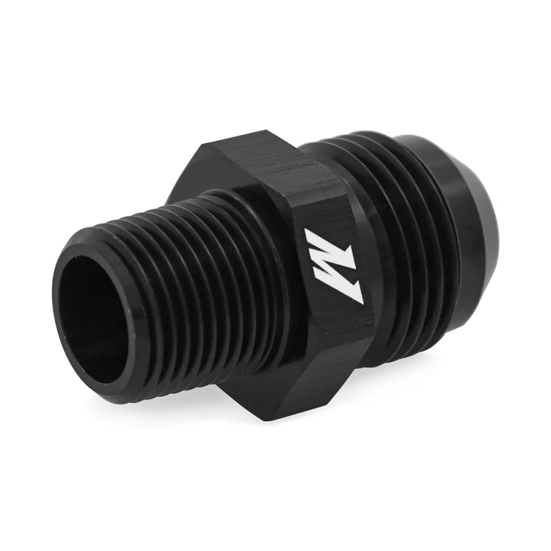 Mishimoto Aluminum -8AN to 1/4 NPT Fitting - Black - Image 2