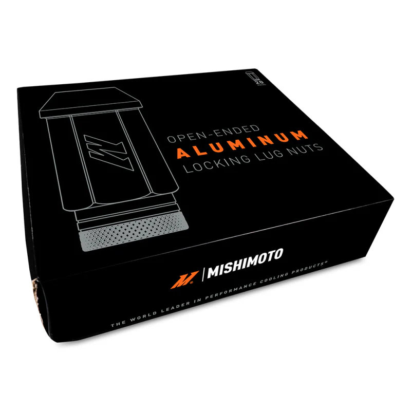 Mishimoto Aluminum Locking Lug Nuts M12x1.5 20pc Set Red - Image 5
