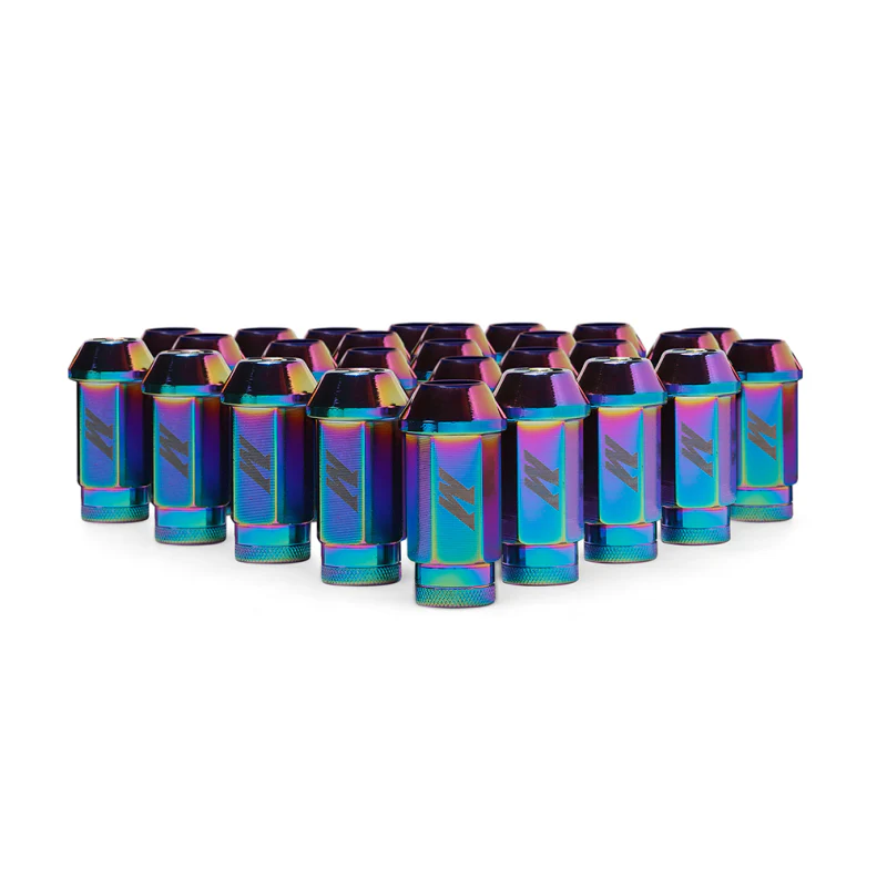 Mishimoto Aluminum Locking Lug Nuts M12x1.5 27pc Set Neo Chrome - Image 4
