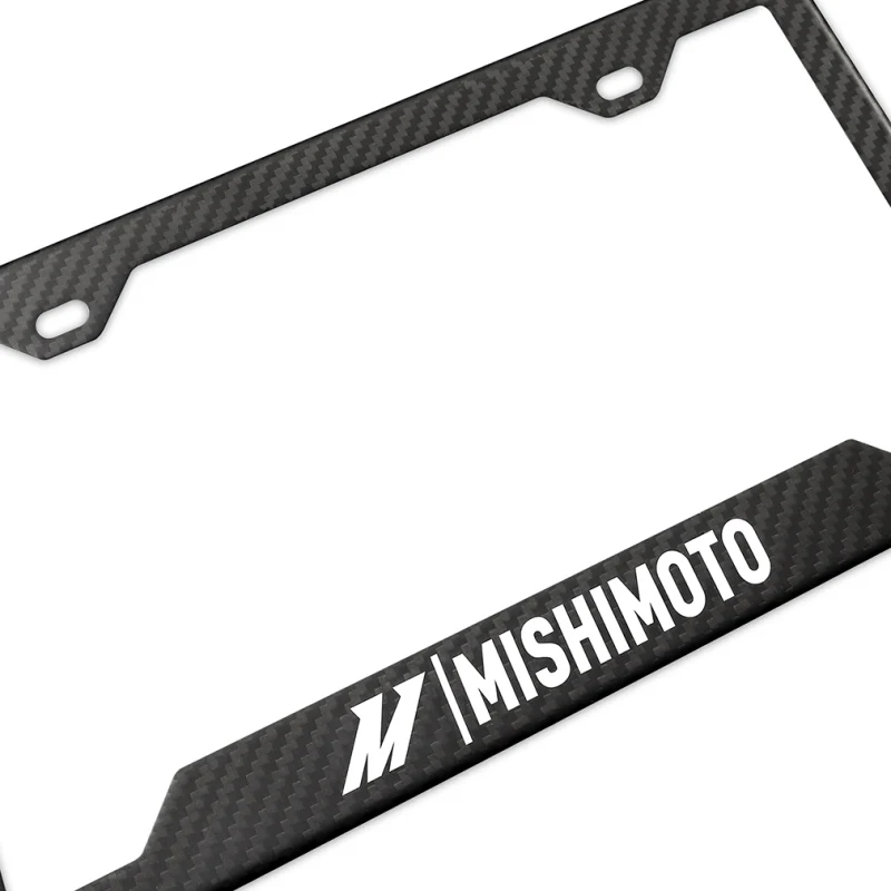 Mishimoto Carbon Fiber License Plate Frame - Matte - Image 4