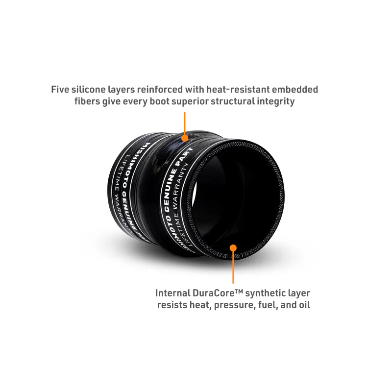 Mishimoto Duracore 3in Straight Hump Coupler - Image 2