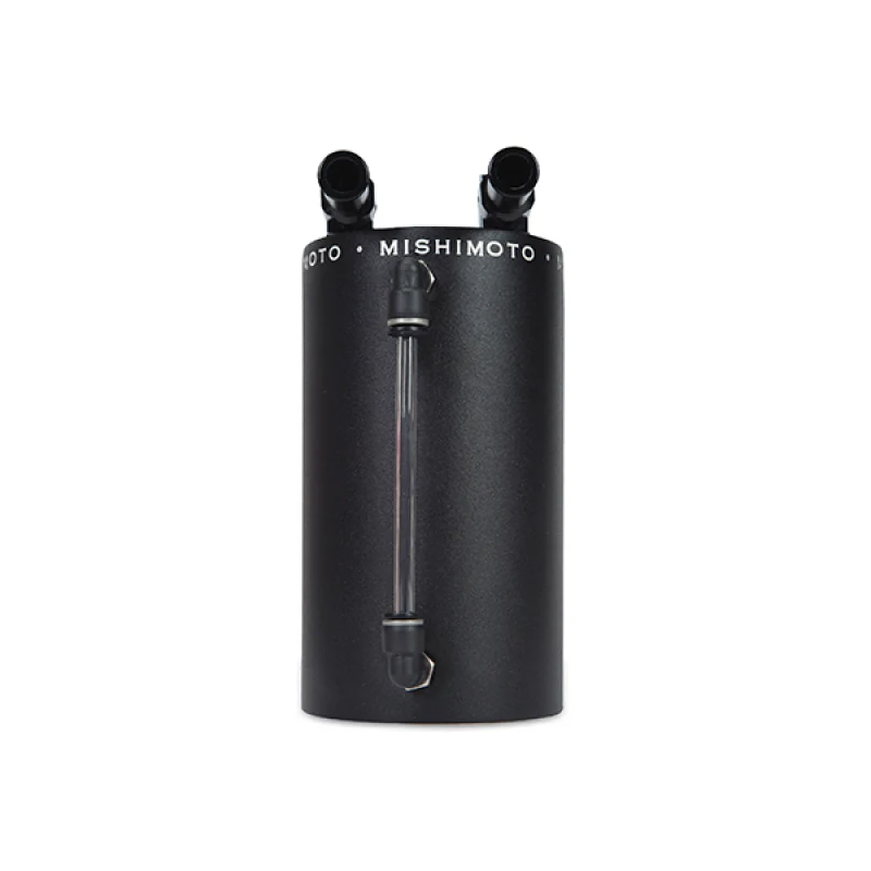 Mishimoto Large Aluminum Oil Catch Can - Wrinkle Black - Image 3
