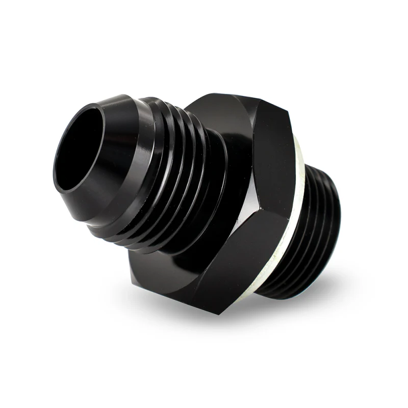 Mishimoto M22 x 1.5 - 10AN Aluminum Fitting - Black - Image 3