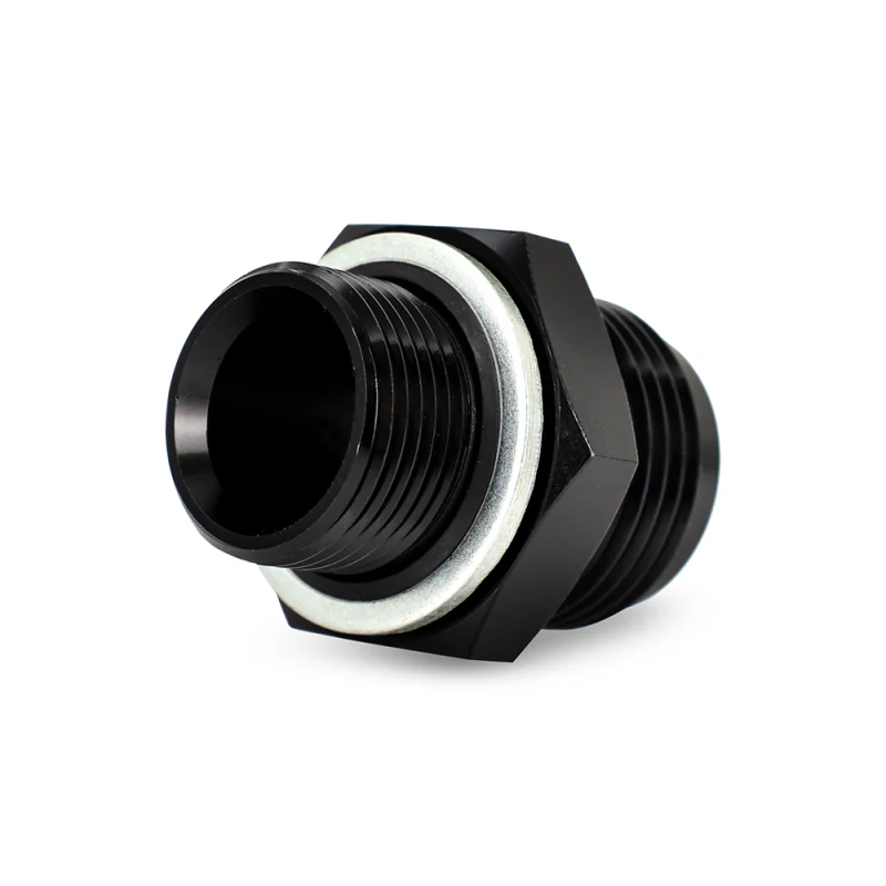 Mishimoto M22 x 1.5 - 12AN Aluminum Fitting - Black - Image 2