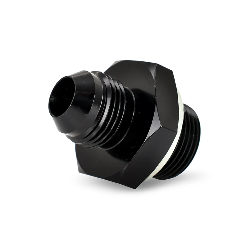 Mishimoto M22 x 1.5 - 8AN Aluminum Fitting - Black - Image 2