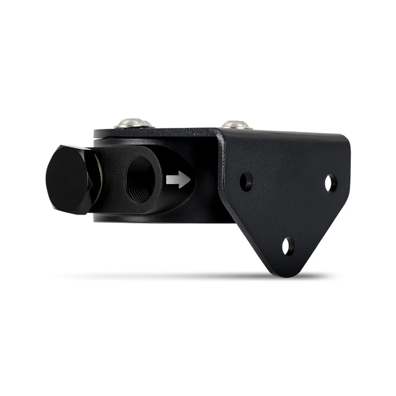 Mishimoto M22 x 1.5 - Remote Oil Filter Mount - Black - Image 5