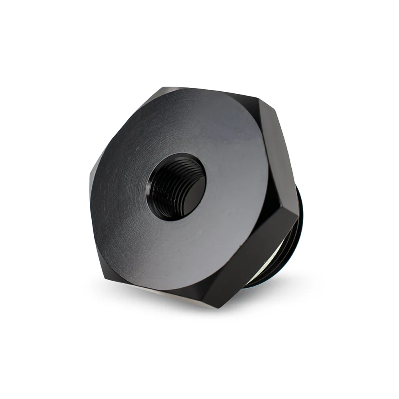 Mishimoto M22 x 1.5 With 1/8-27 NPT Port - Aluminum Fitting - Black - Image 3