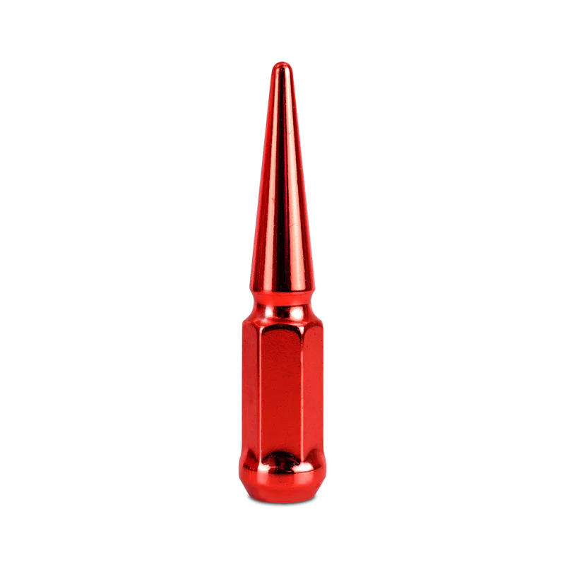 Mishimoto Mishimoto Steel Spiked Lug Nuts M14 x 1.5 32pc Set Red - Image 3