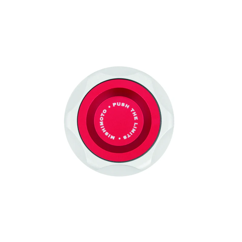Mishimoto Mitsubishi Oil Filler Cap - Red - Image 7