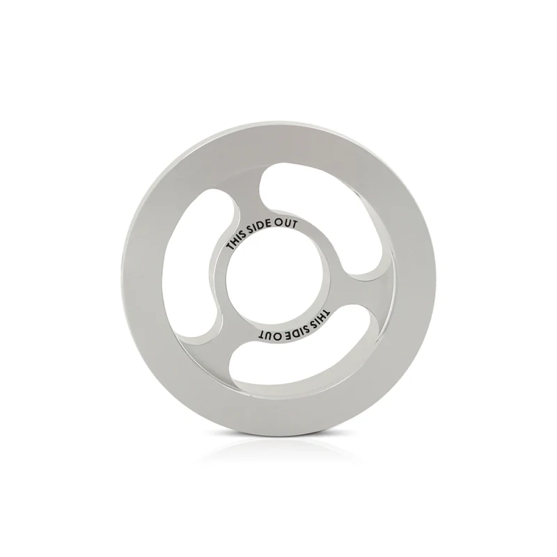 Mishimoto Oil Filter Spacer 32mm 3/4  - 16 Thread - Silver - Image 2