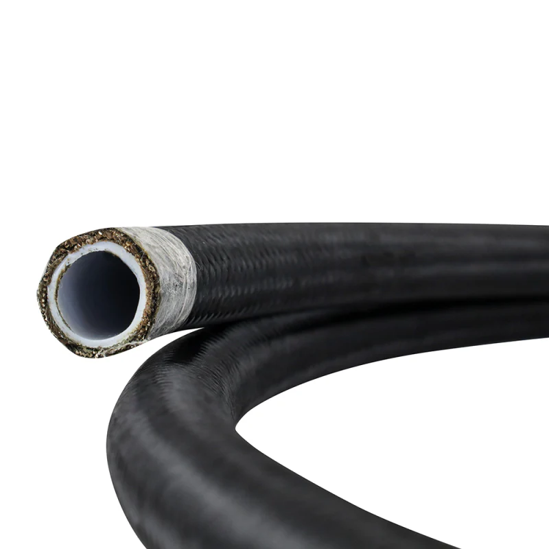 Mishimoto PTFE Braided -8AN 6ft Hose Black - Image 2