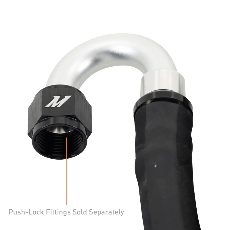 Mishimoto Push Lock Hose, Black, -10AN, 120in Length - Image 3