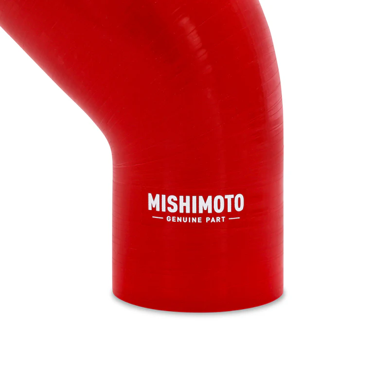 Mishimoto Silicone Reducer Coupler 45 Degree 2.5in to 2.75in - Red - Image 3