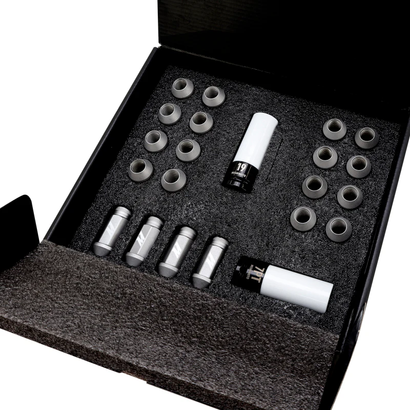 Mishimoto Steel Locking Lug Nuts M14x1.5 20pc Set Silver - Image 8