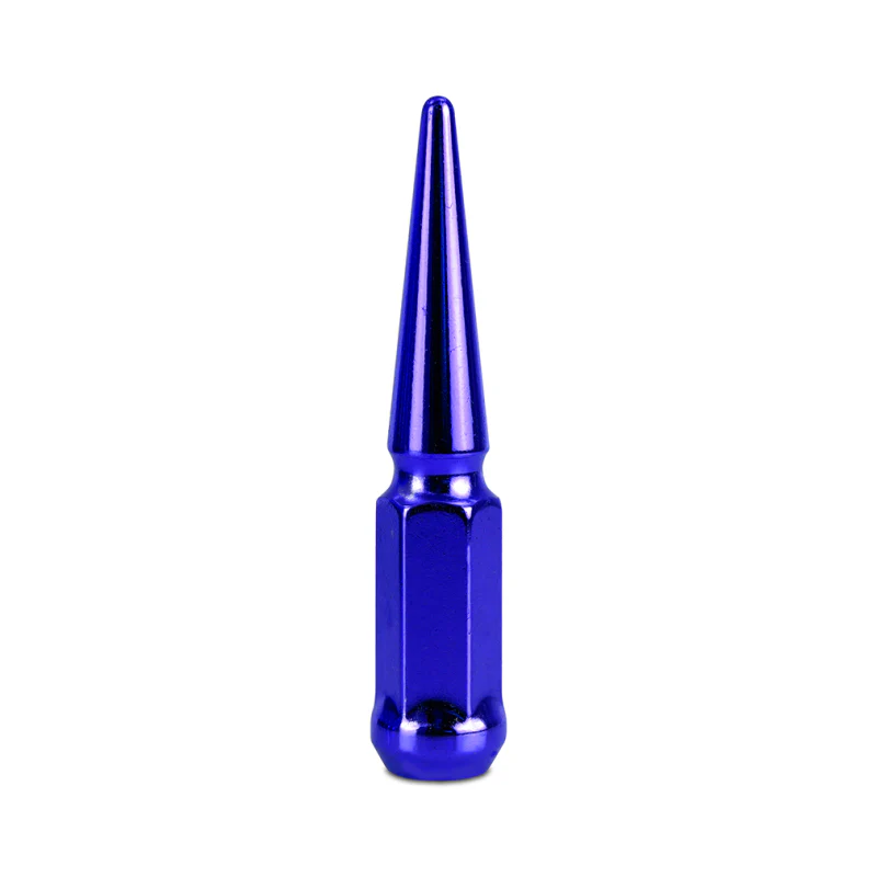 Mishimoto Steel Spiked Lug Nuts M12x1.5 20pc Set - Blue - Image 2