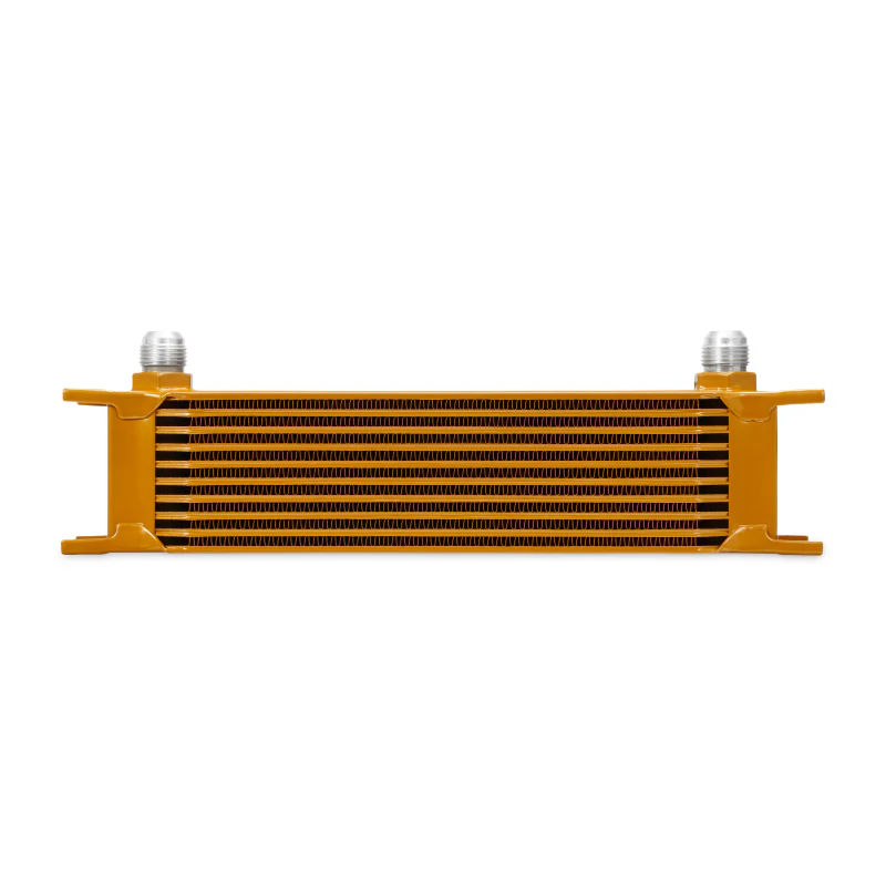 Mishimoto Universal 10 Row Oil Cooler - Gold - Image 8
