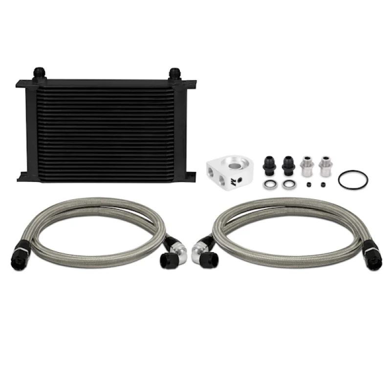 Mishimoto Universal 10 Row Oil Cooler Kit (Metal Braided Lines) - Image 12