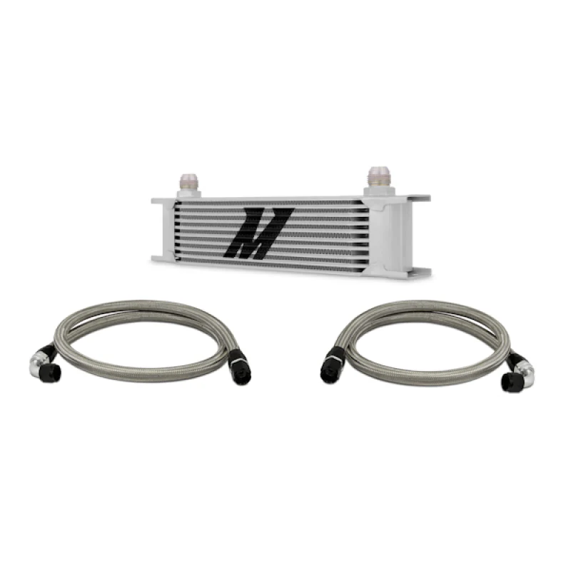 Mishimoto Universal 10 Row Oil Cooler Kit (Metal Braided Lines) - Image 14