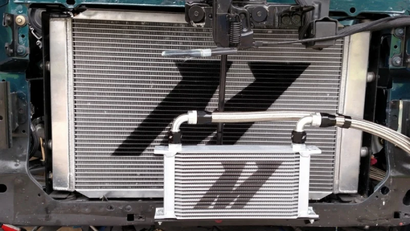 Mishimoto Universal 10 Row Oil Cooler Kit (Metal Braided Lines) - Image 15