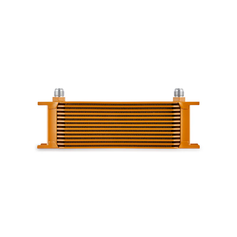 Mishimoto Universal 13-Row Oil Cooler Gold - Image 5