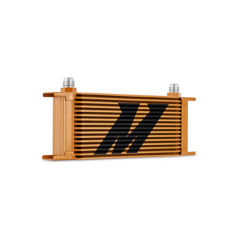 Mishimoto Universal 16-Row Oil Cooler Gold - Image 4