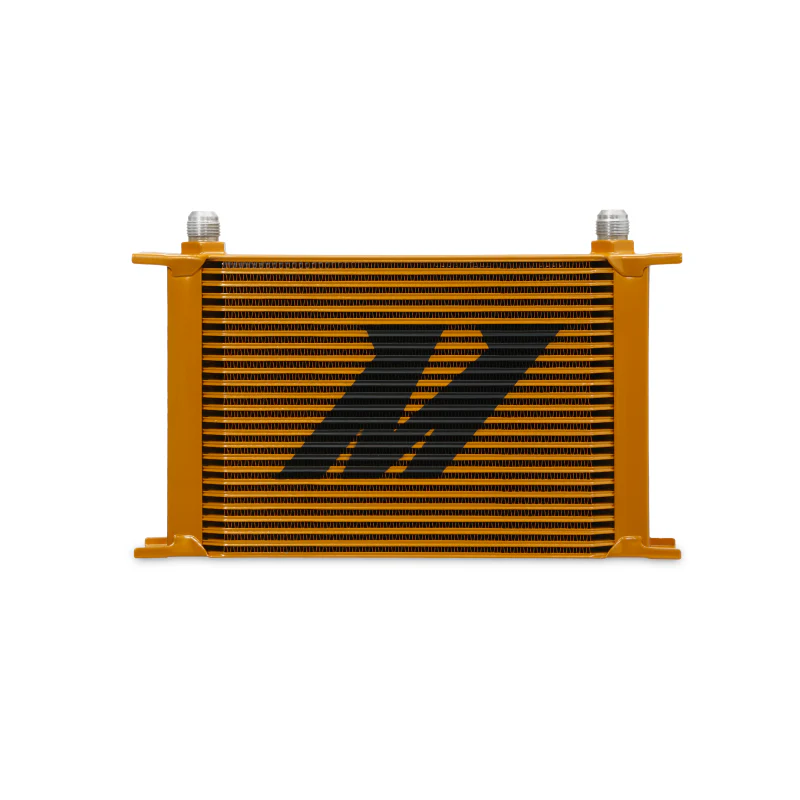 Mishimoto Universal 25-Row Oil Cooler - Gold - Image 3