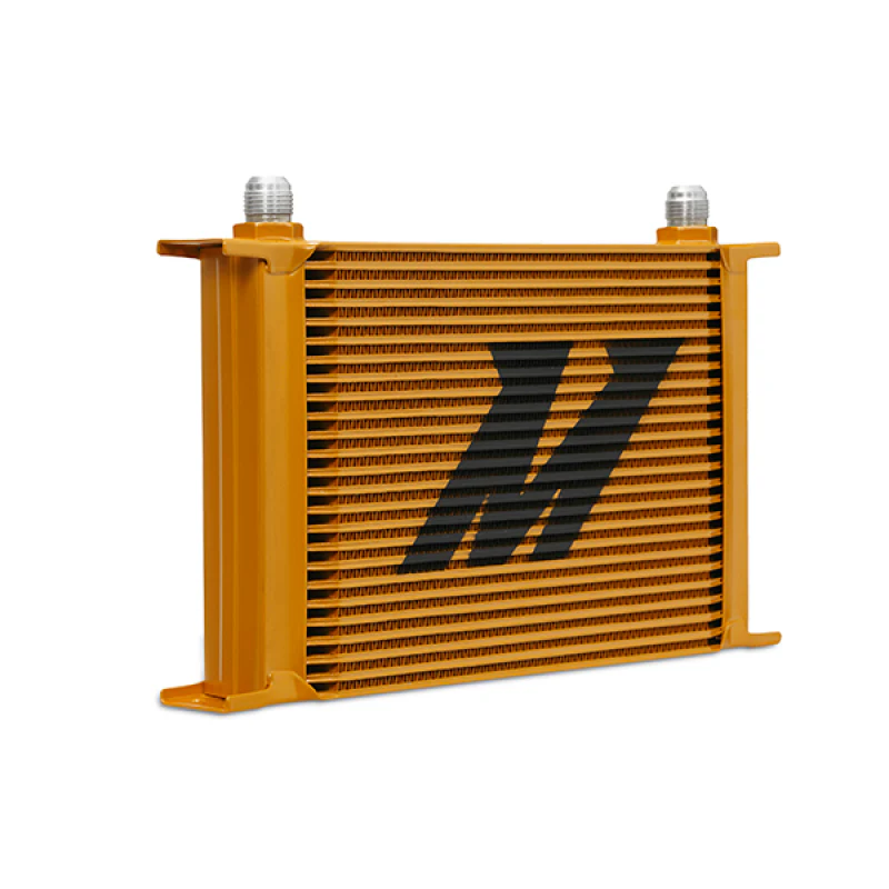Mishimoto Universal 25-Row Oil Cooler - Gold - Image 4