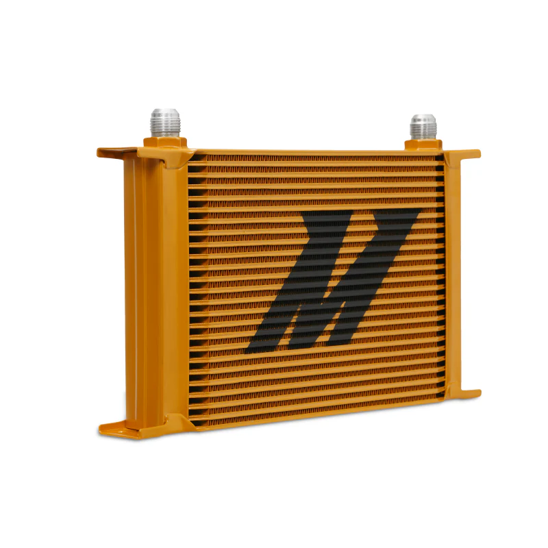 Mishimoto Universal 25-Row Oil Cooler - Gold - Image 5