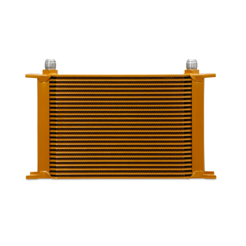 Mishimoto Universal 25-Row Oil Cooler - Gold - Image 9