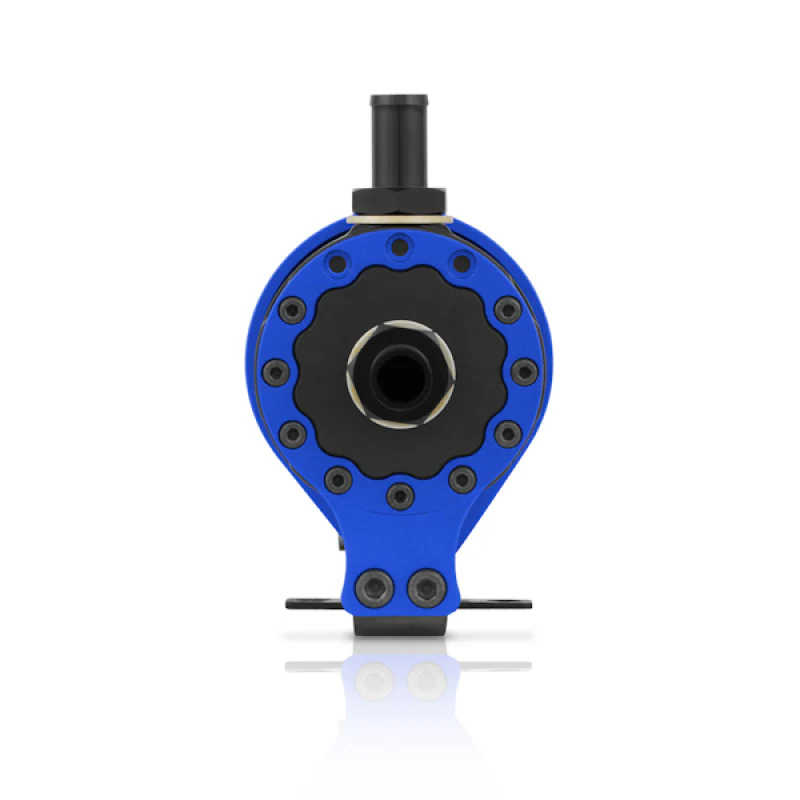 Mishimoto Universal Baffled Oil Catch Can - Blue - Image 11