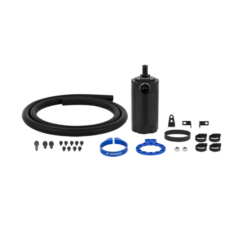 Mishimoto Universal Baffled Oil Catch Can - Blue - Image 13