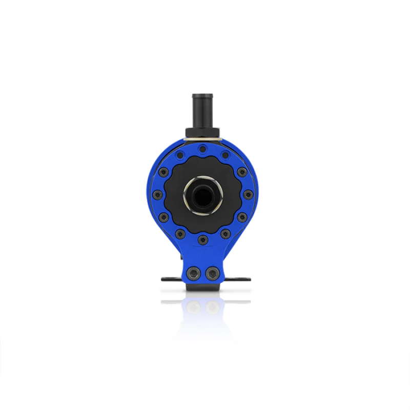 Mishimoto Universal Baffled Oil Catch Can - Blue - Image 7