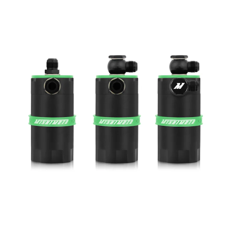 Mishimoto Universal Baffled Oil Catch Can - Green - Image 12