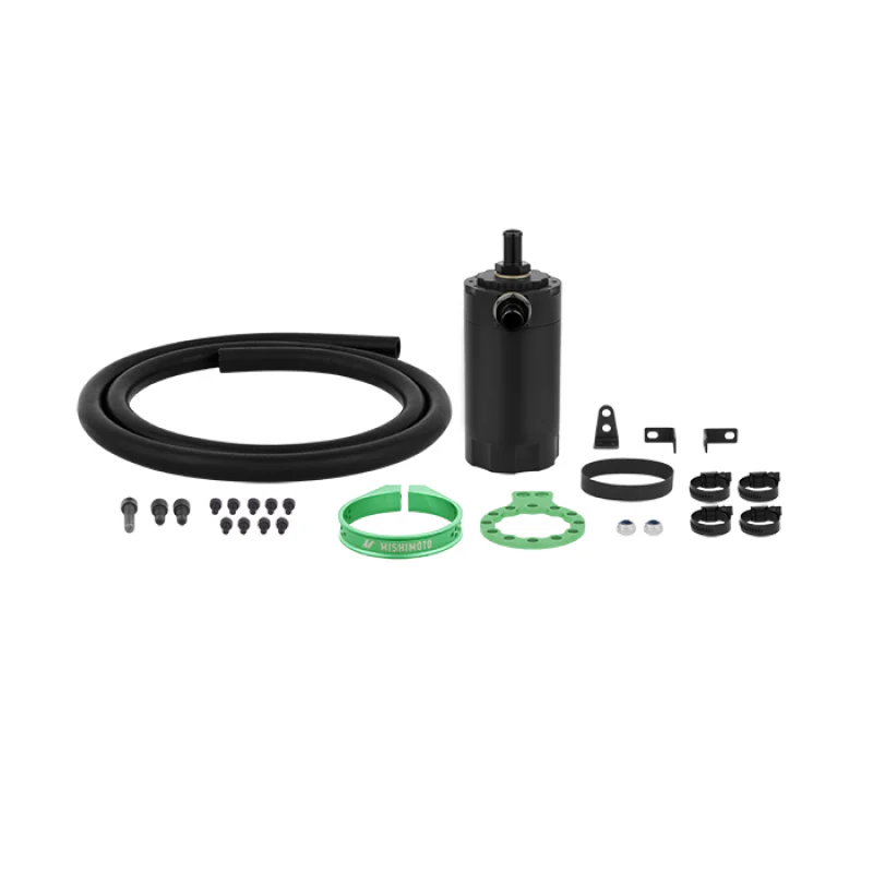 Mishimoto Universal Baffled Oil Catch Can - Green - Image 13