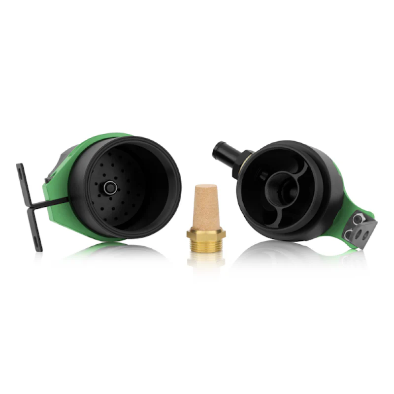 Mishimoto Universal Baffled Oil Catch Can - Green - Image 14