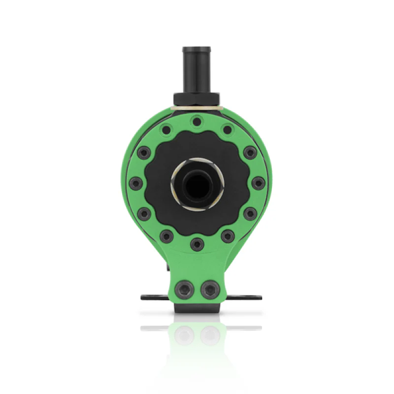 Mishimoto Universal Baffled Oil Catch Can - Green - Image 4