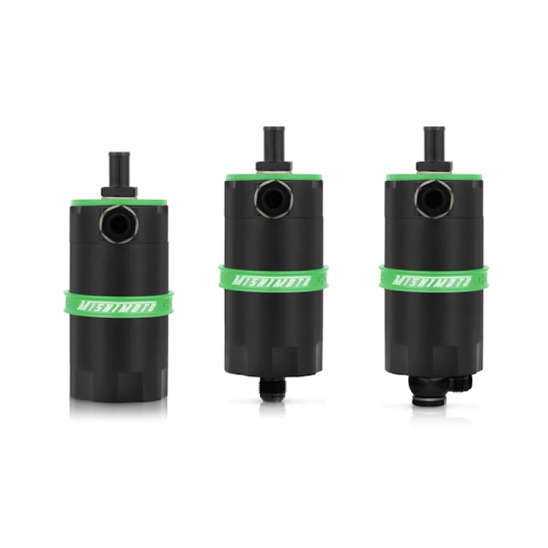 Mishimoto Universal Baffled Oil Catch Can - Green - Image 6