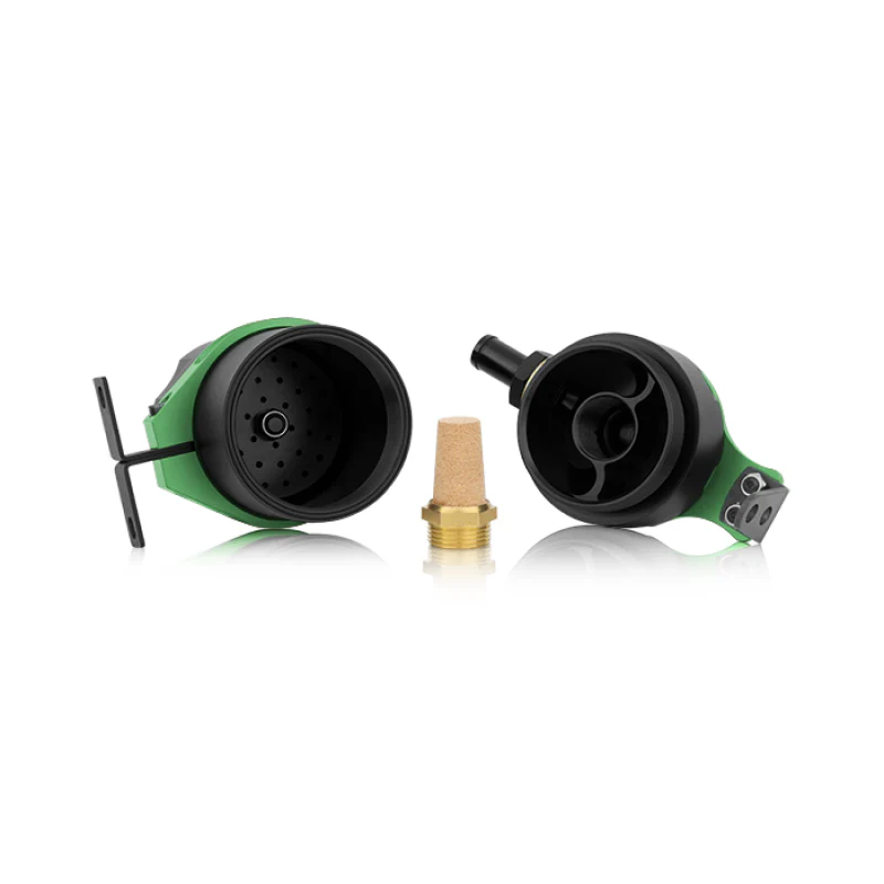 Mishimoto Universal Baffled Oil Catch Can - Green - Image 7